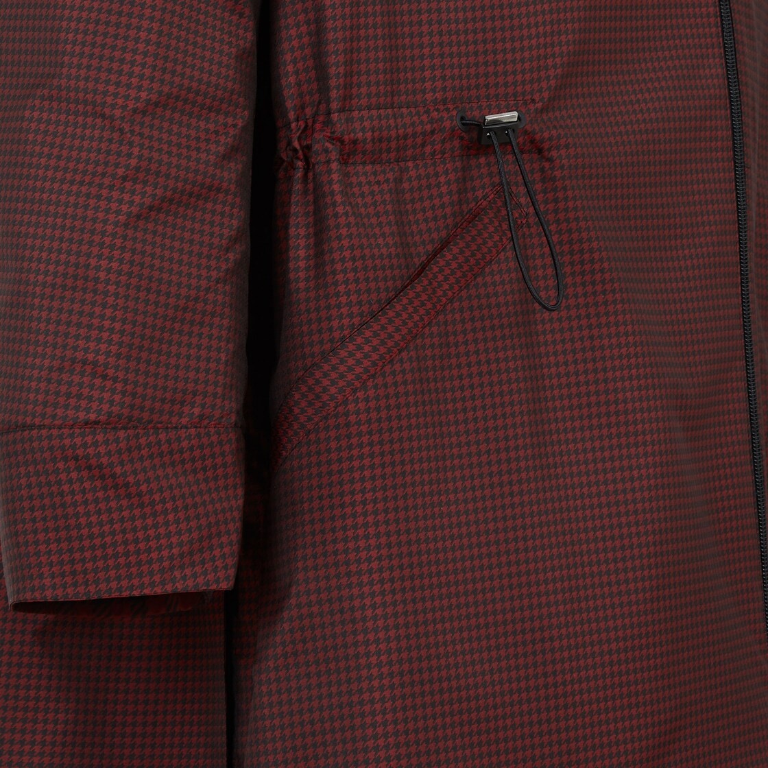 Red nylon parka - 3