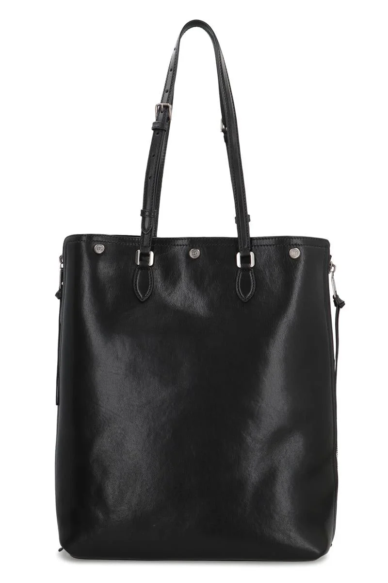 Dolce & Gabbana Leather Shopping Bag - 1