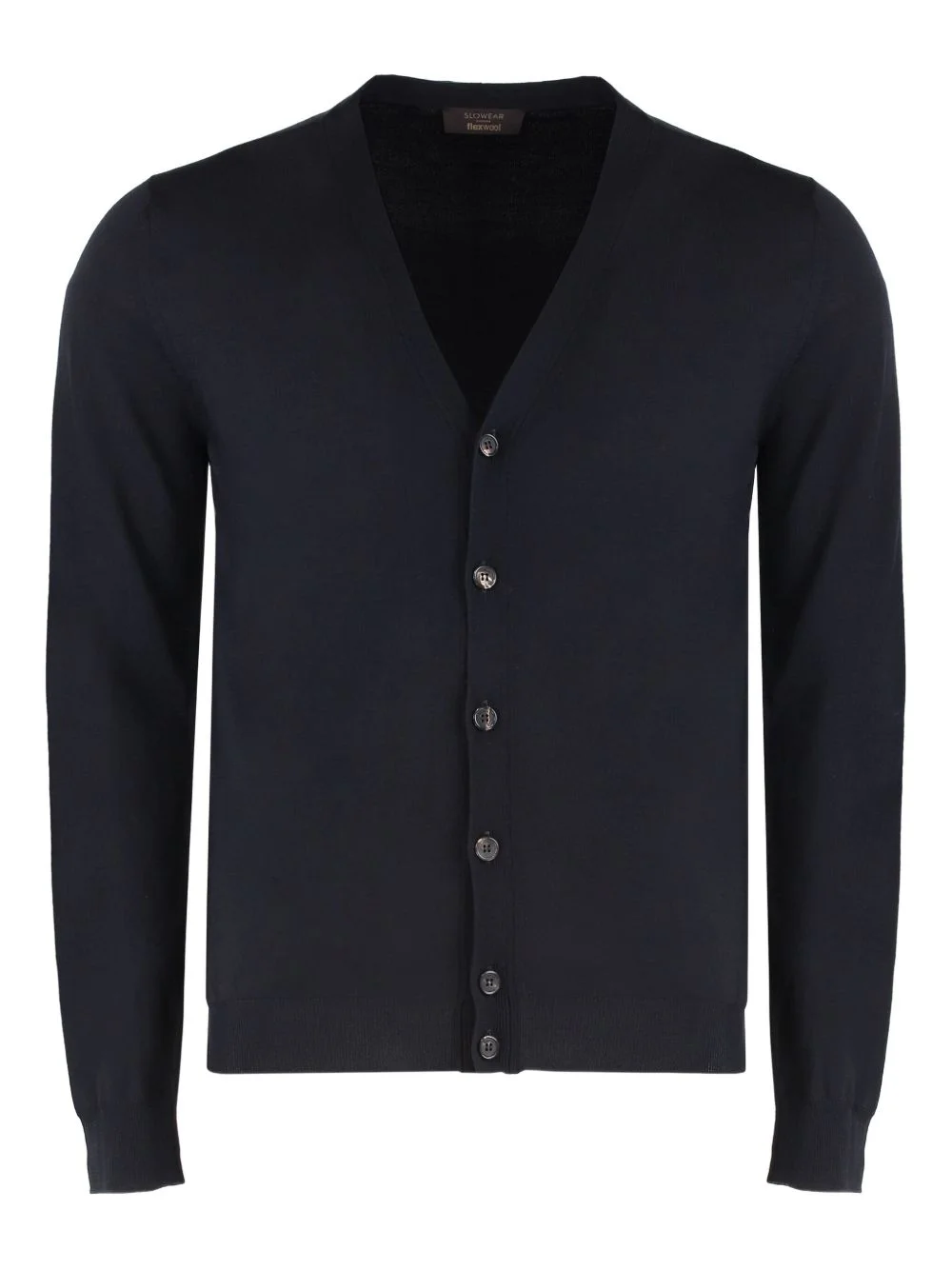 button V-neck cardigan - 1