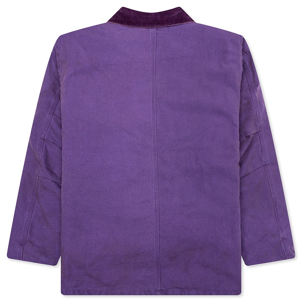 LUMBERJACK COAT - PURPLE - 2