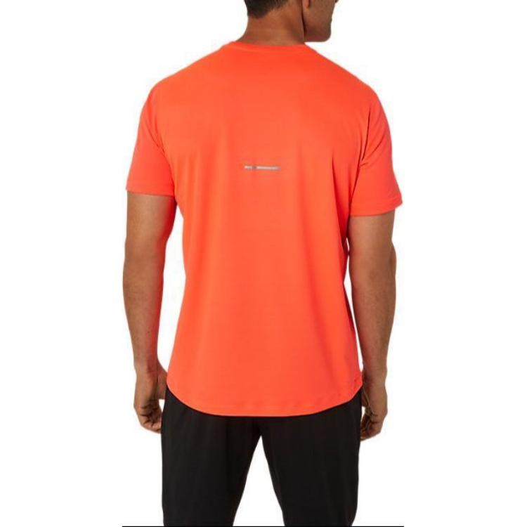 ASICS Lite-Show Short Sleeve Logo Tee 'Orange' 2011D026-600 - 3