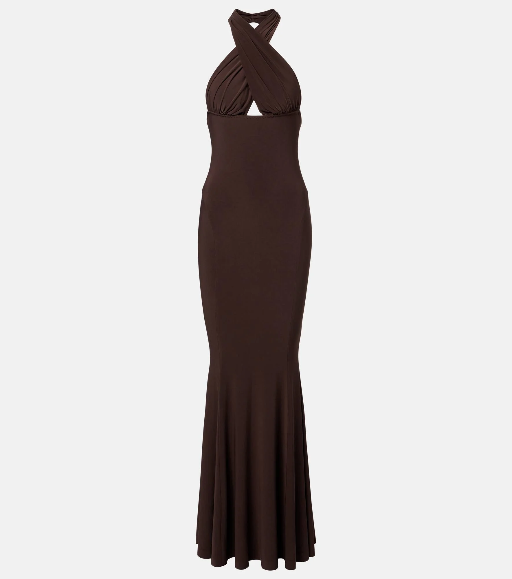 Halterneck gown - 1