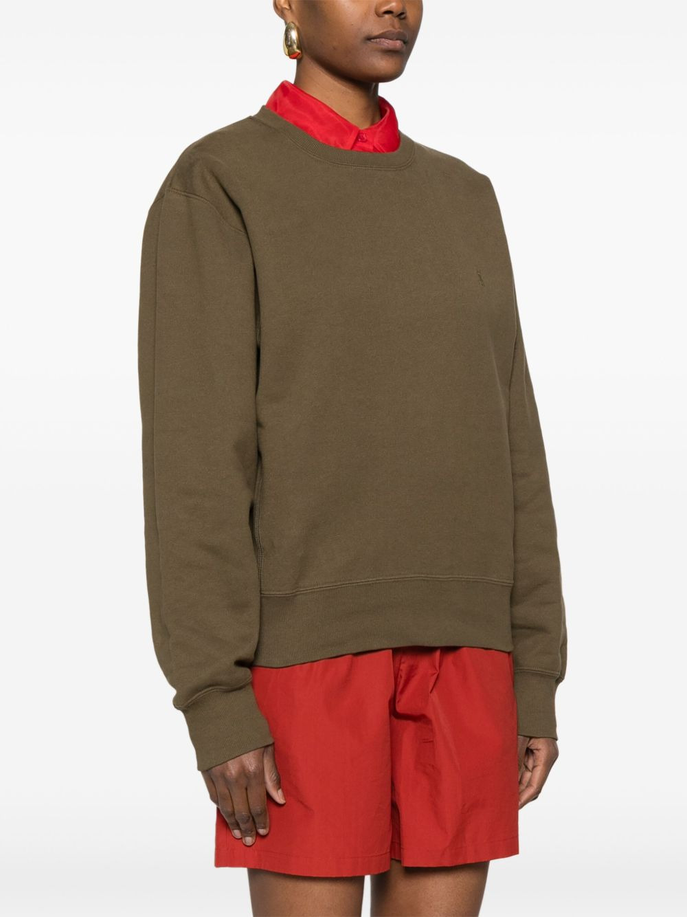Cassandre-embroidered sweatshirt - 3