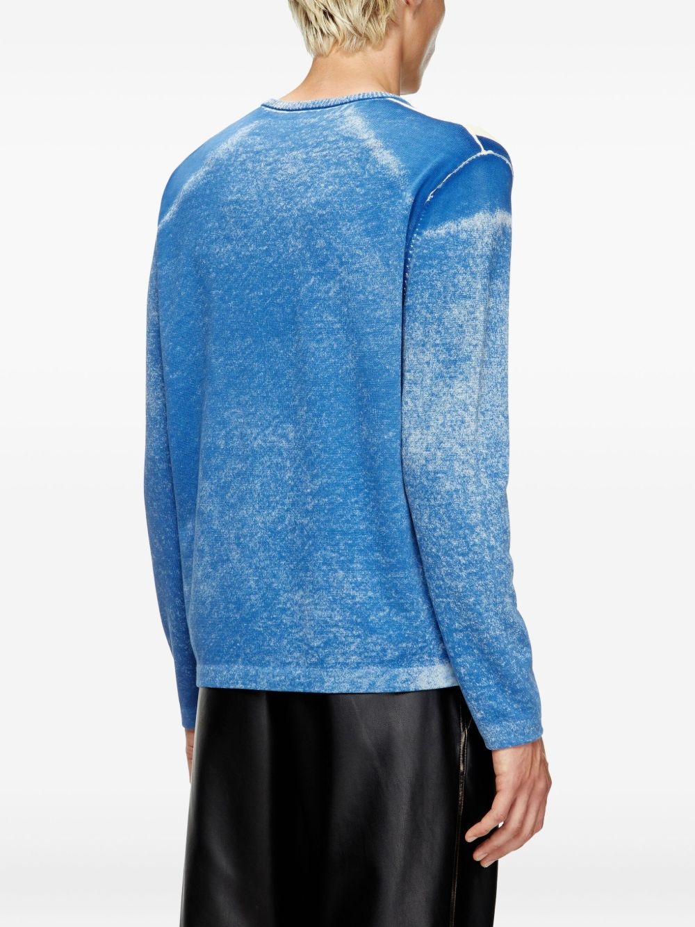 Oliba stripe-print V-neck sweater - 4