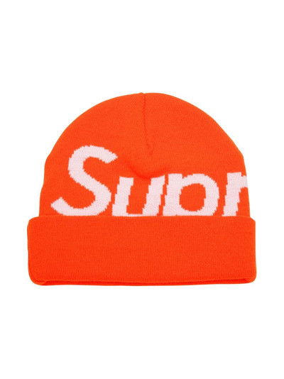 Supreme big logo beanie outlook