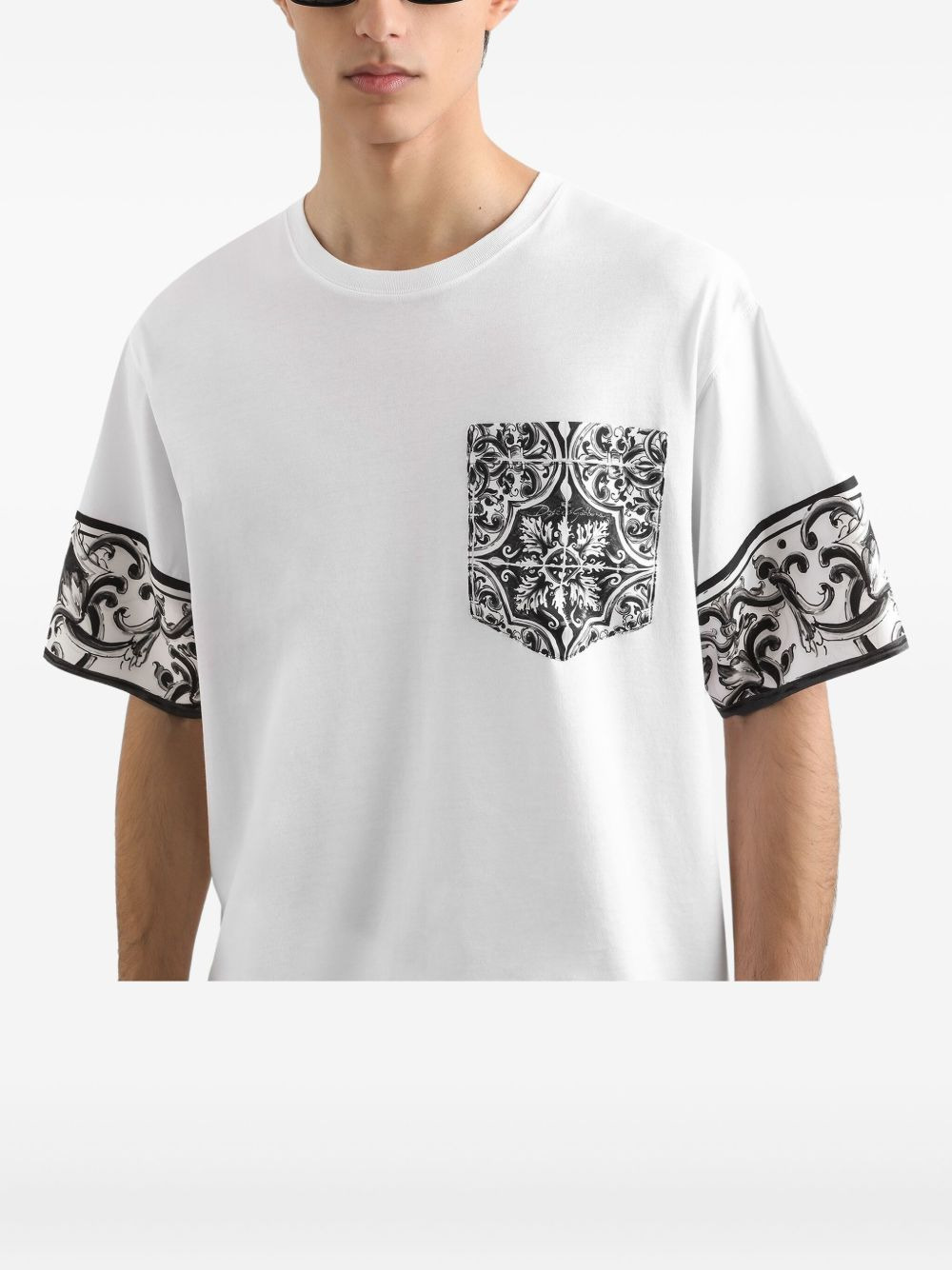 Dolce & Gabbana Men T-Shirt With Logo - 3