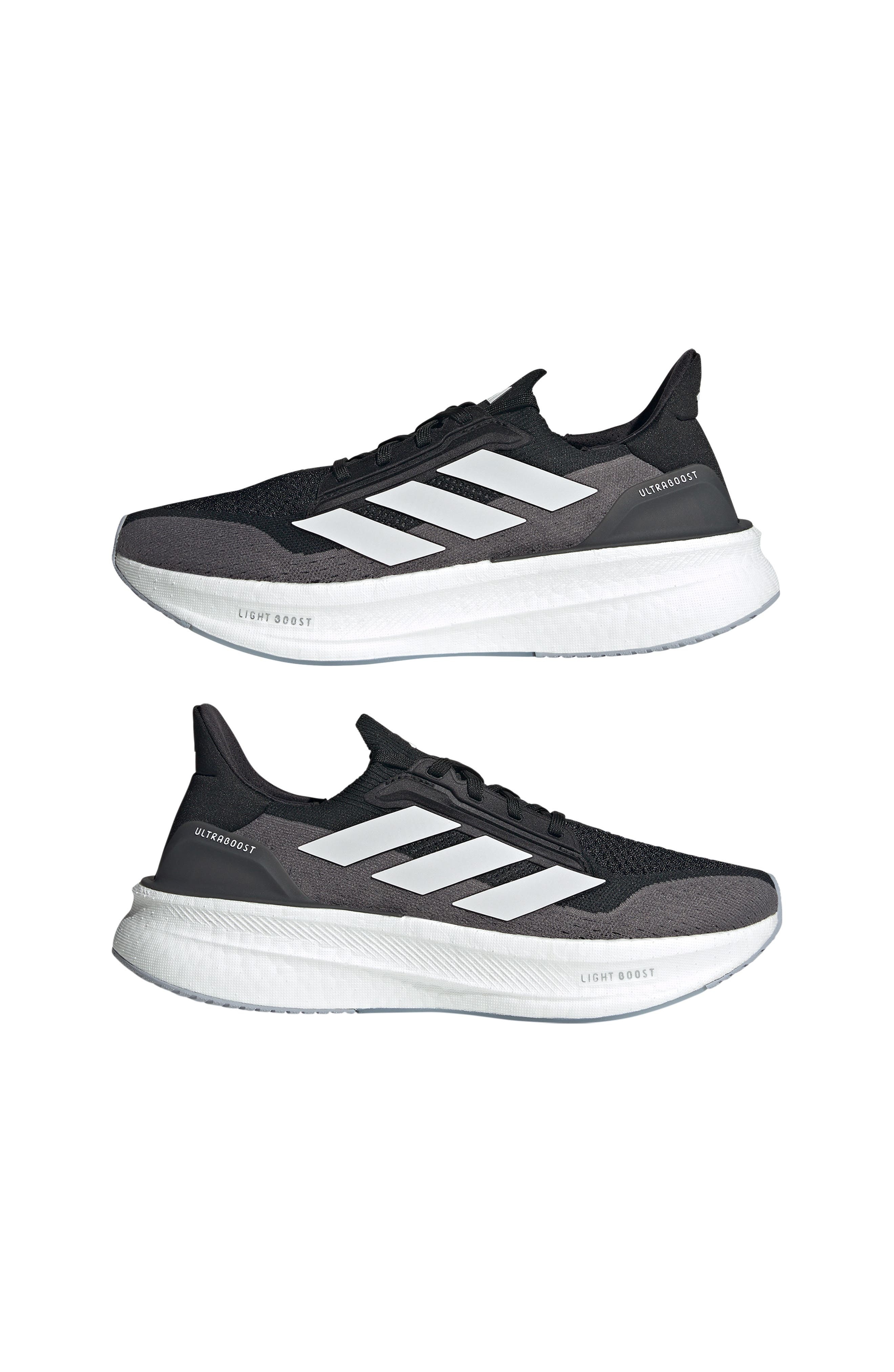adidas Ultraboost 5x Running Shoe in Black/White/Carbon at Nordstrom - 8