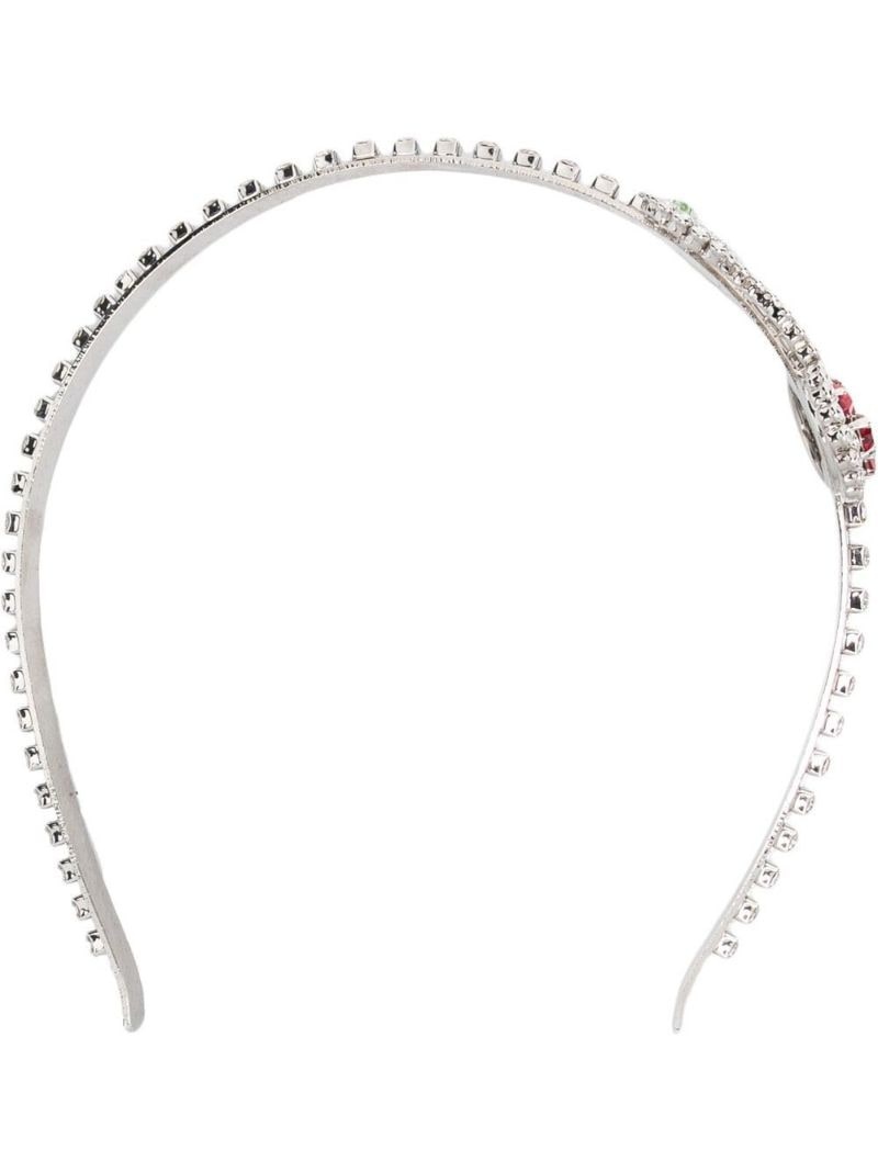 crystal-embellished hairband - 1