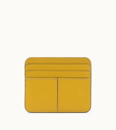 Tod's CREDIT CARD HOLDER IN LEATHER - YELLOW outlook