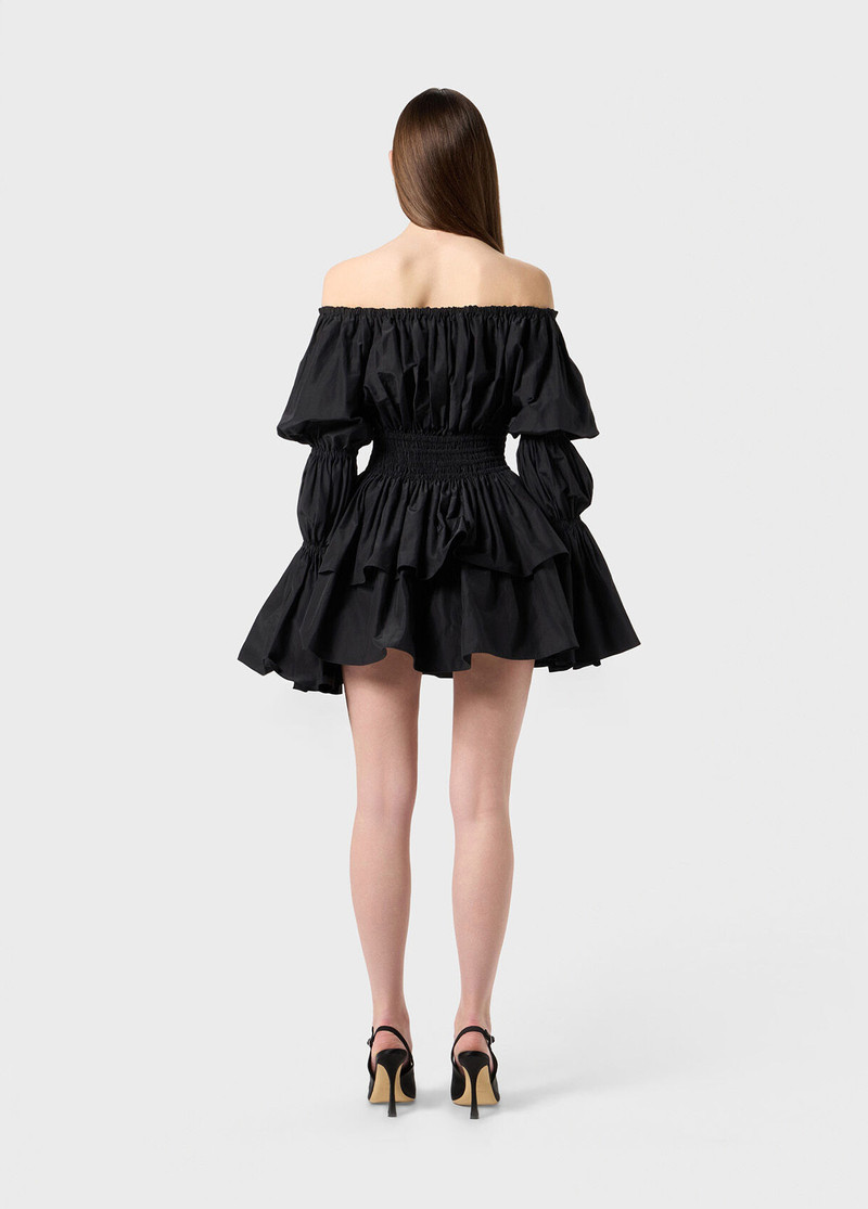 COTTON DRESS WITH RUFFLES AND GATHERING 3