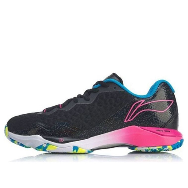 (WMNS) Li-Ning Dagger 2 'Black Neon Pink' AYZQ006-2 - 1