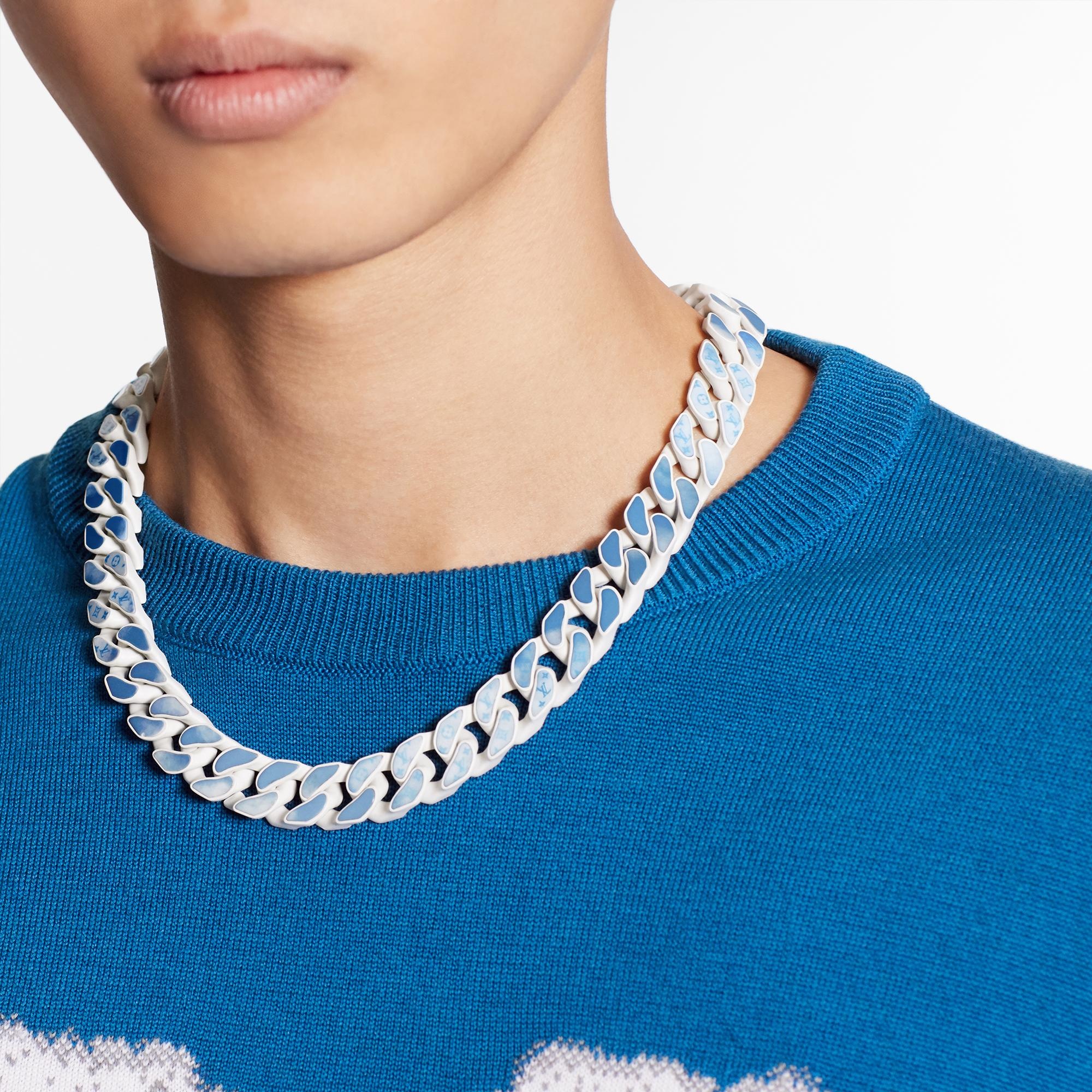 Louis Vuitton LV Instinct Enamelled Necklace