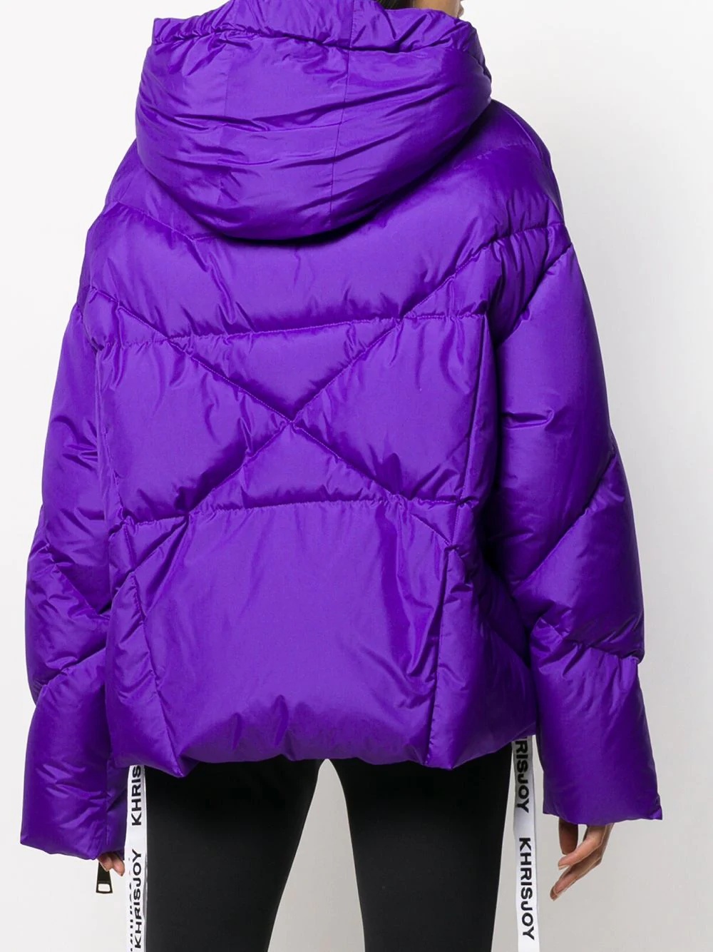 zipped puffer jacket - 4