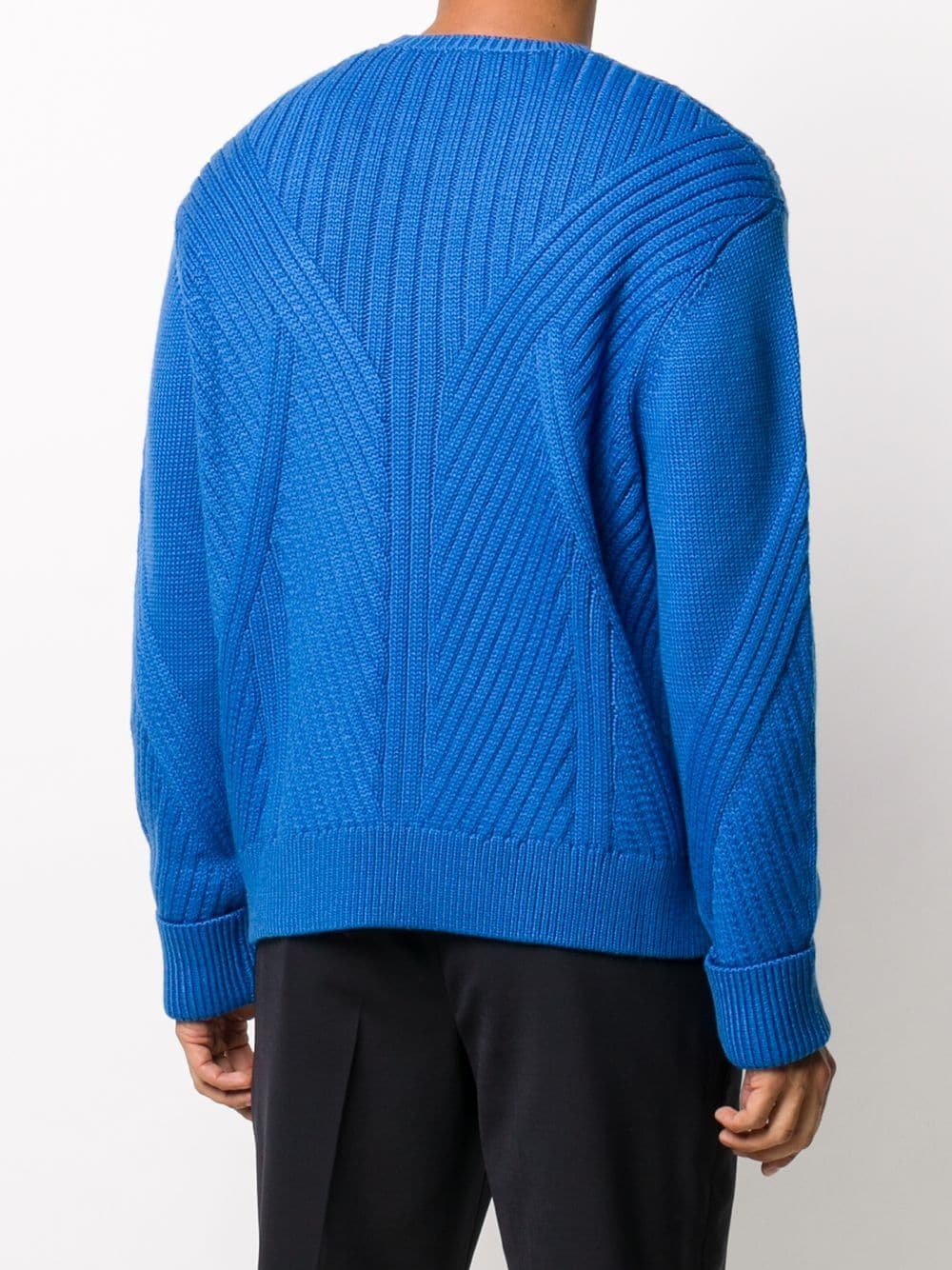 ribbed knit jumper - 4