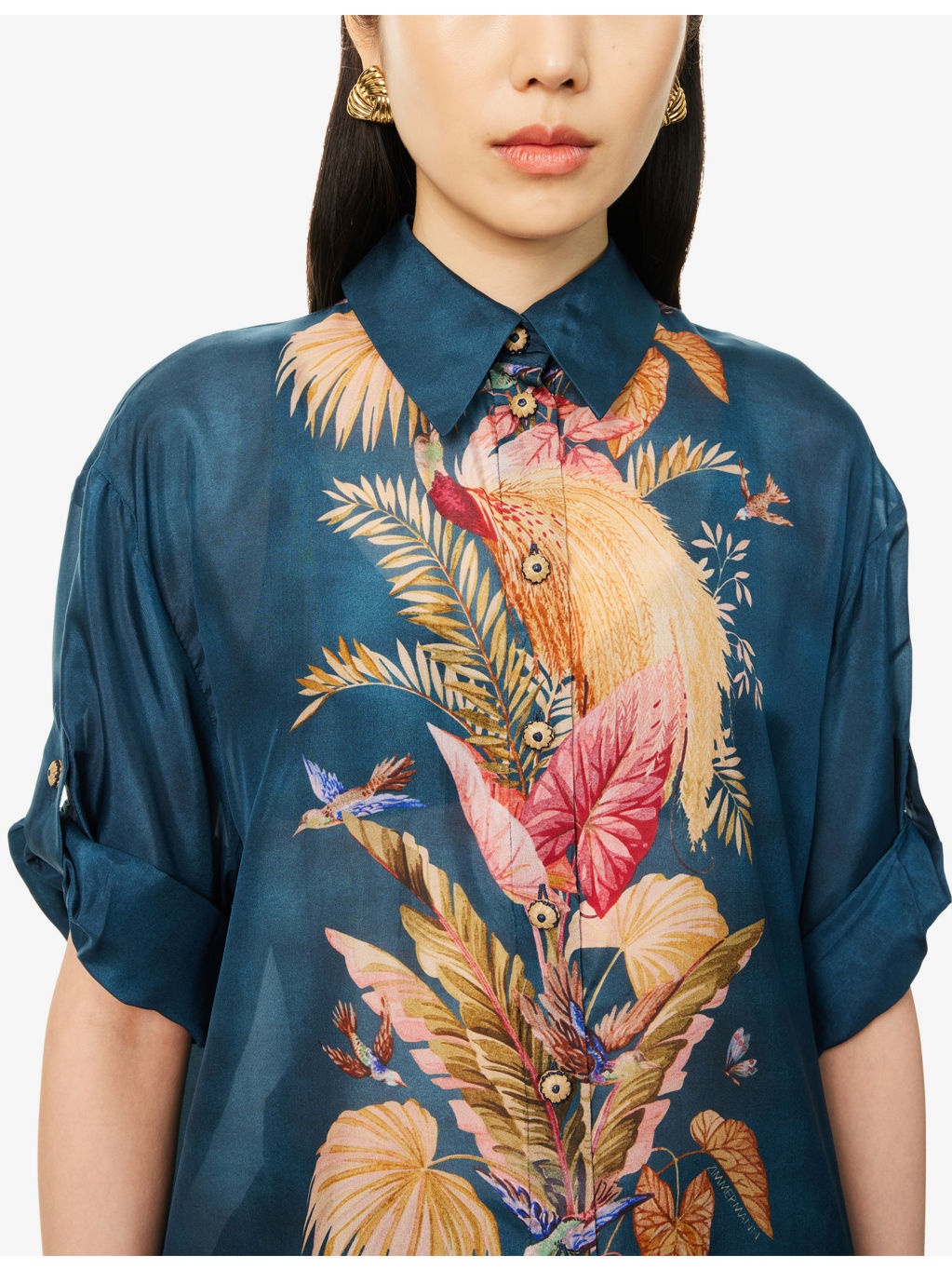 Ascension Relaxed-Fit Silk Shirt - 5