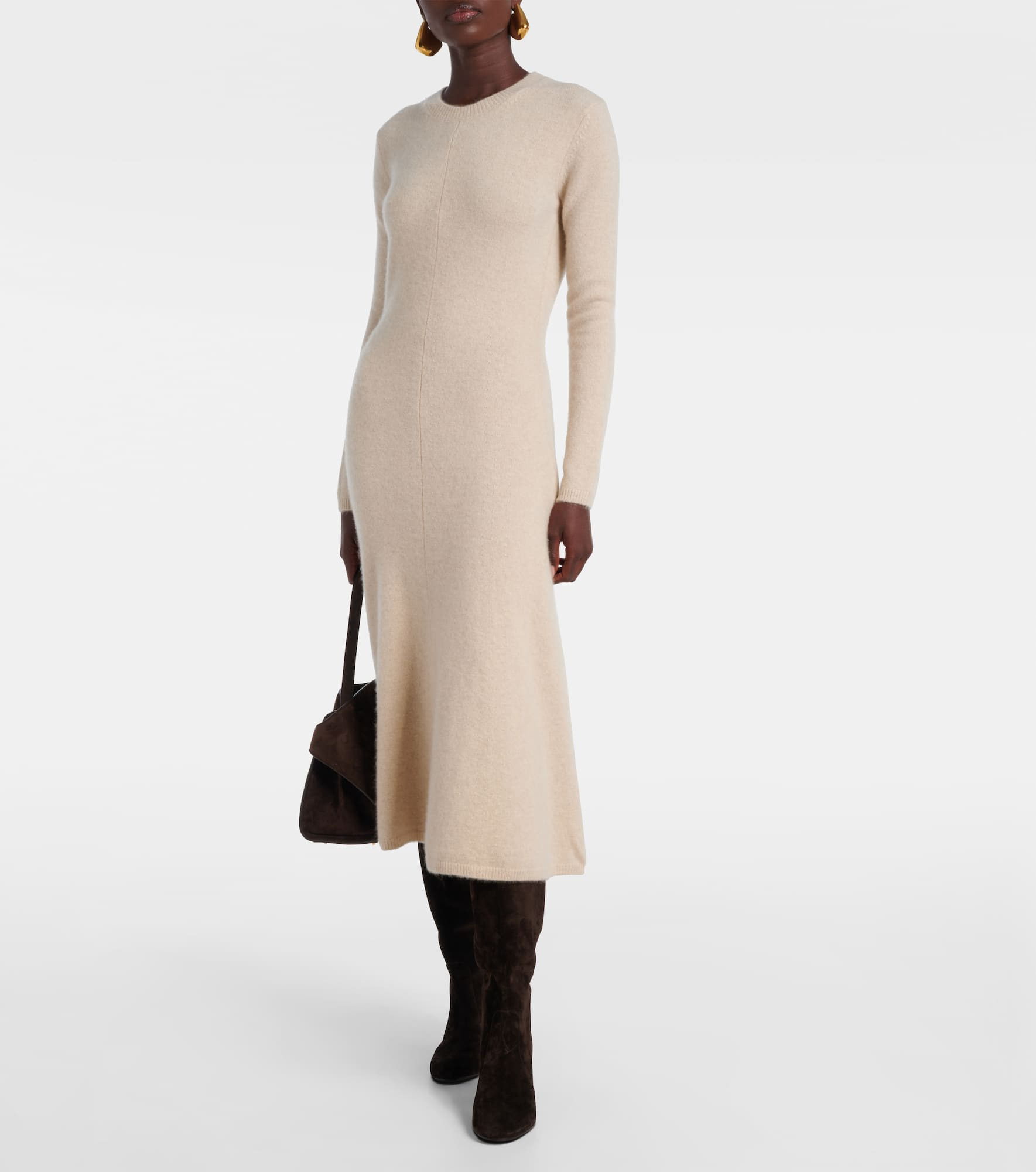 Cashmere-blend sweater dress - 2