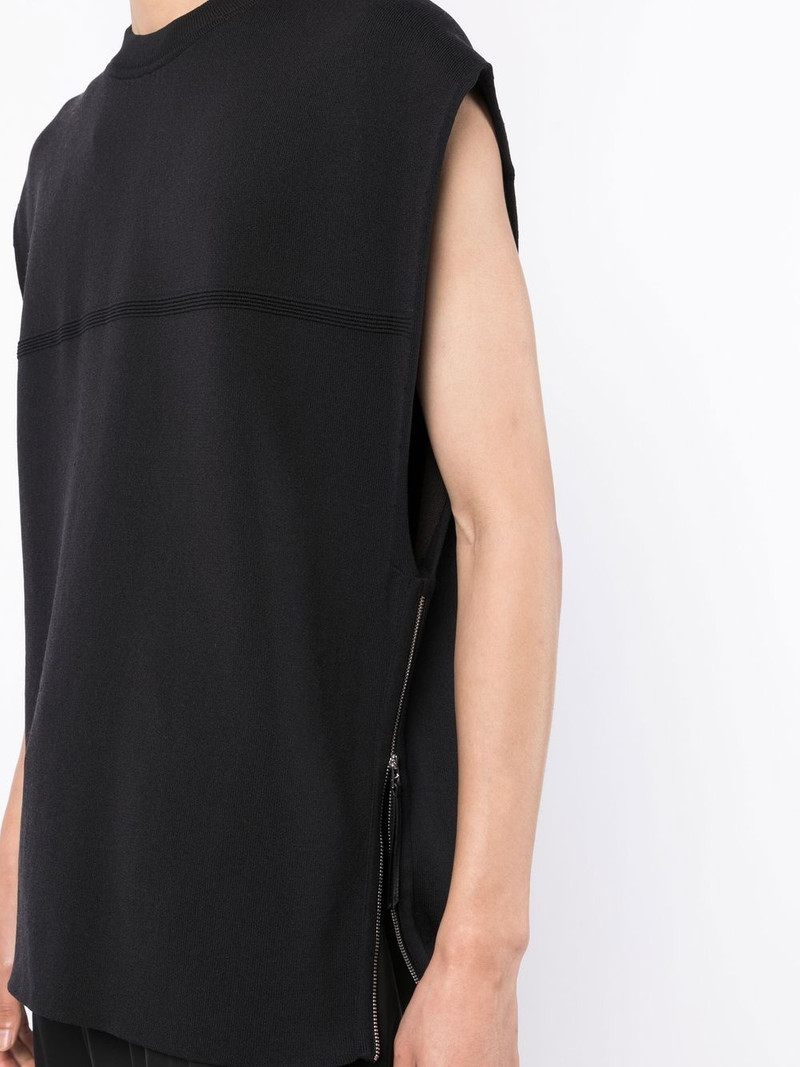 crewneck sleeveless jumper 5