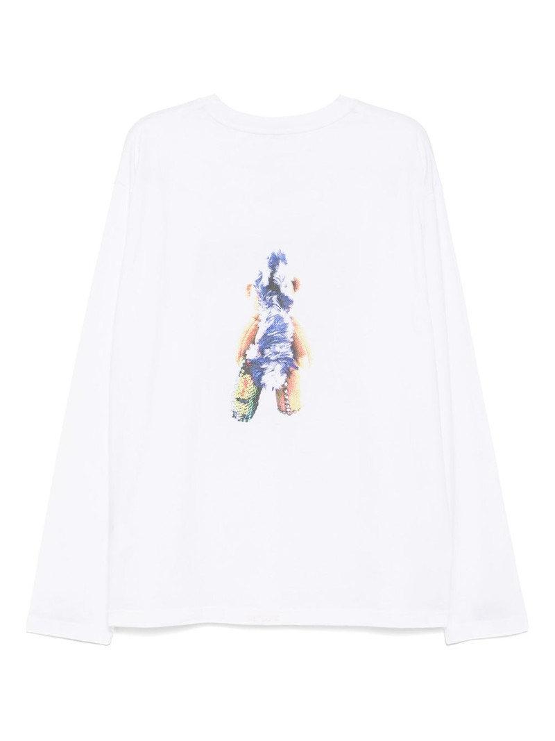 We11done logo print T-shirt outlook