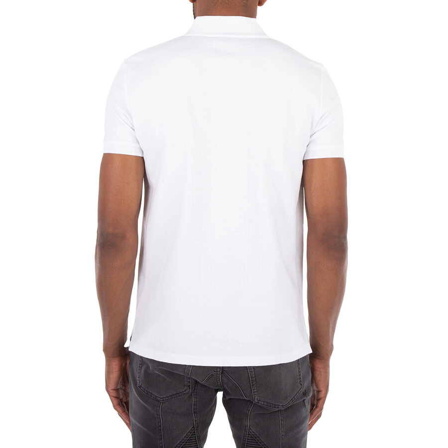 Balmain Cotton-Blend Polo Shirt - 3