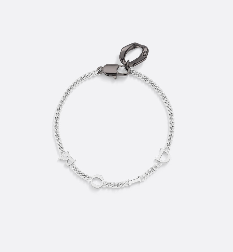 Dior Contrast Chain Link Bracelet 1