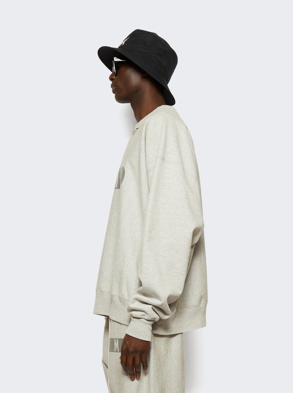Crewneck Sweater Grey - 5