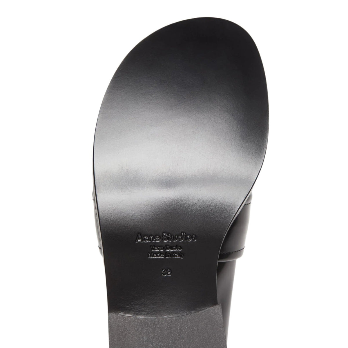 LEATHER LOAFERS (BLACK) - 5