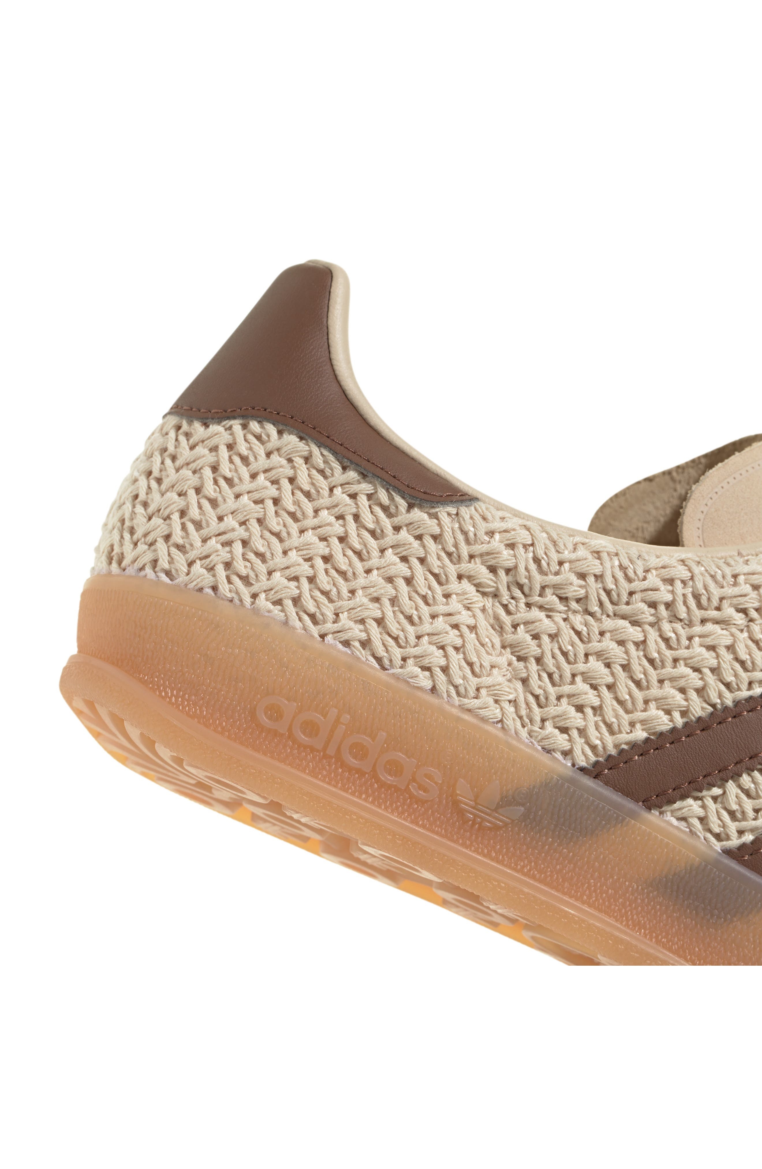 adidas Gazelle Indoor Sneaker in Sand Strata/Brown/Gum at Nordstrom - 8