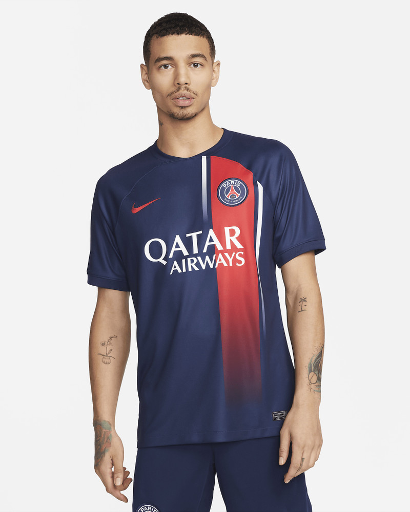 Paris Saint-Germain 2023/24 Stadium Home Nike Men's Dri-FIT Soccer Jersey - 1