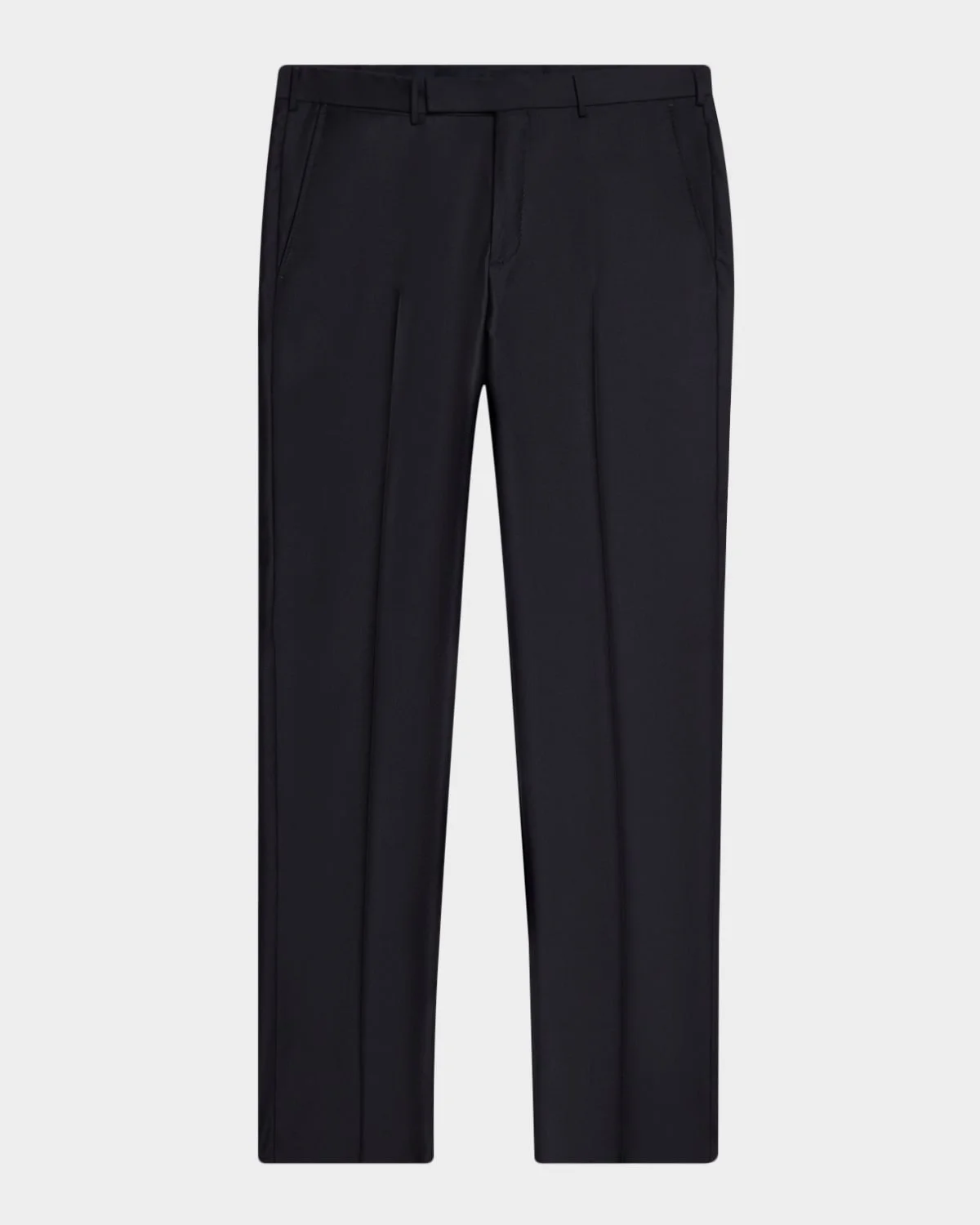 Men's Trofeo Wool Flat-Front Trousers - 1