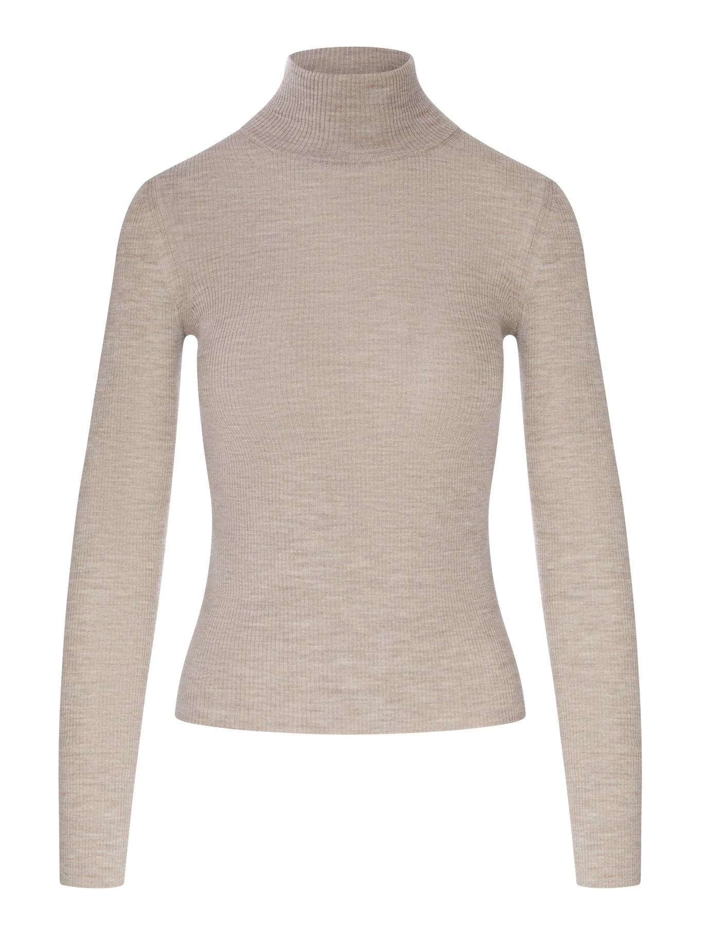 WOOL-BLEND TURTLENECK - 1