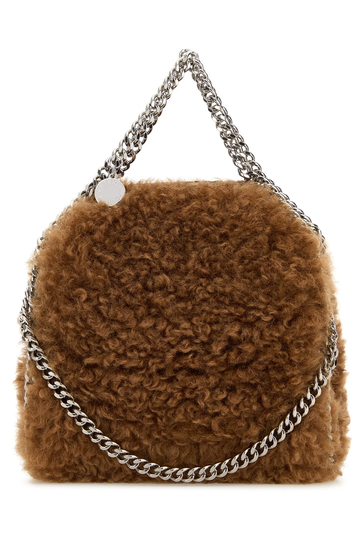 Biscuit alter mat shearling Falabella handbag - 1