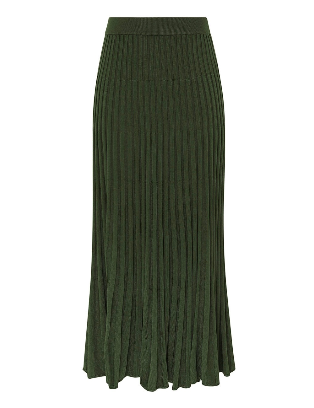 PLEATED MIDI SKIRT - 1