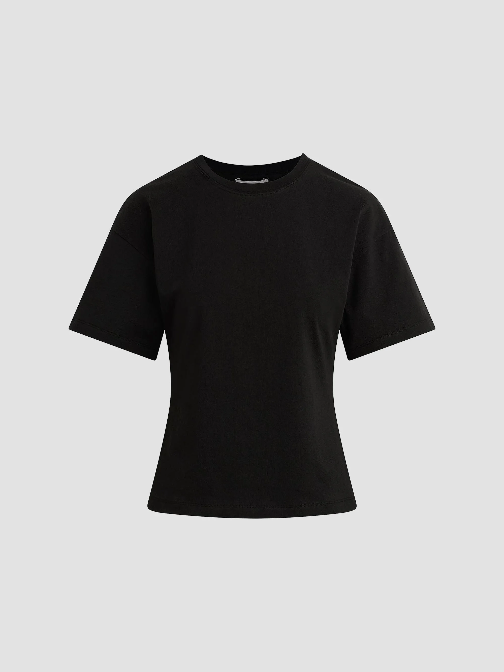 Women's The Cinch Waist T-Shirt - Black - 1