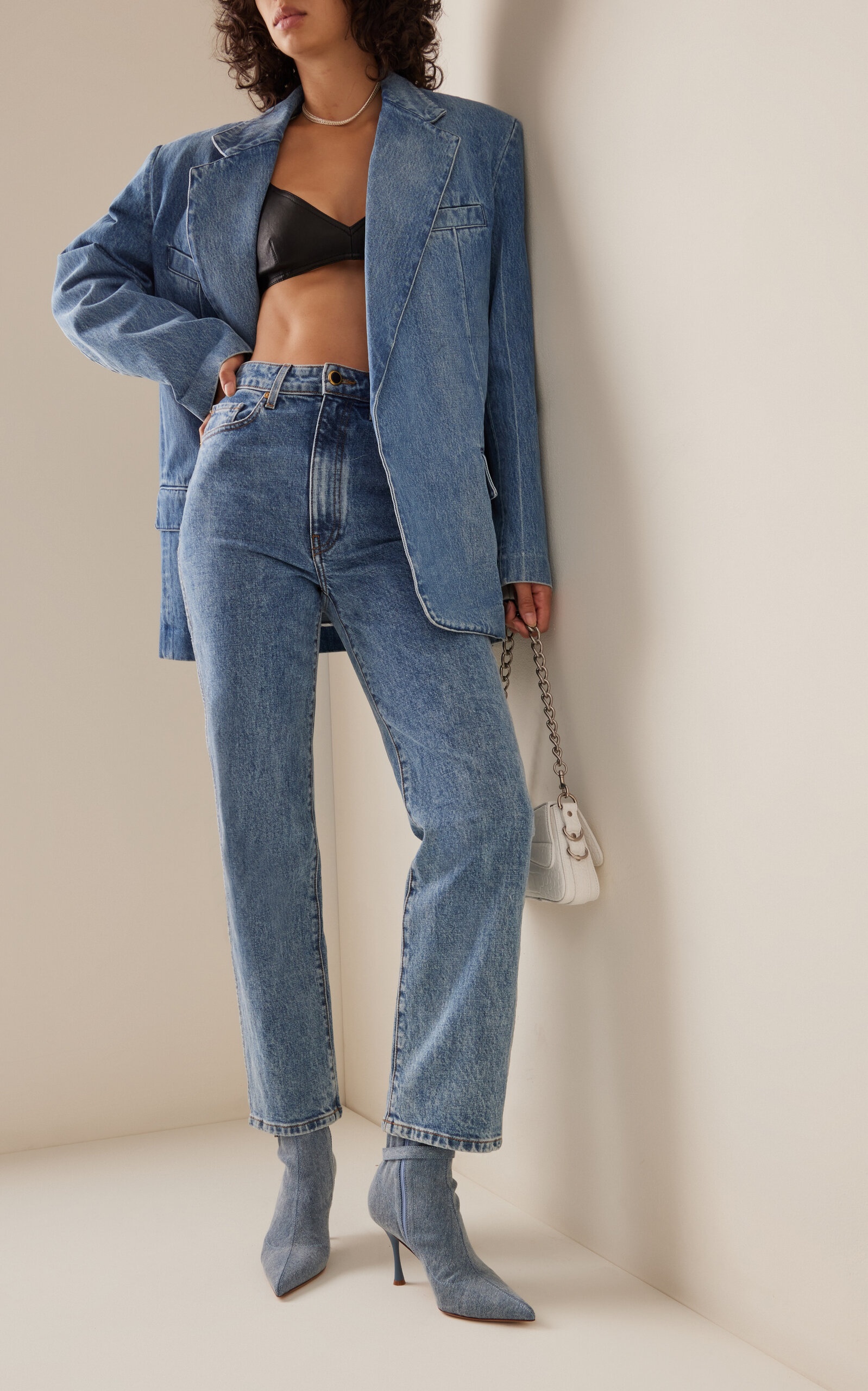 Ascent Denim Ankle Boots blue - 4