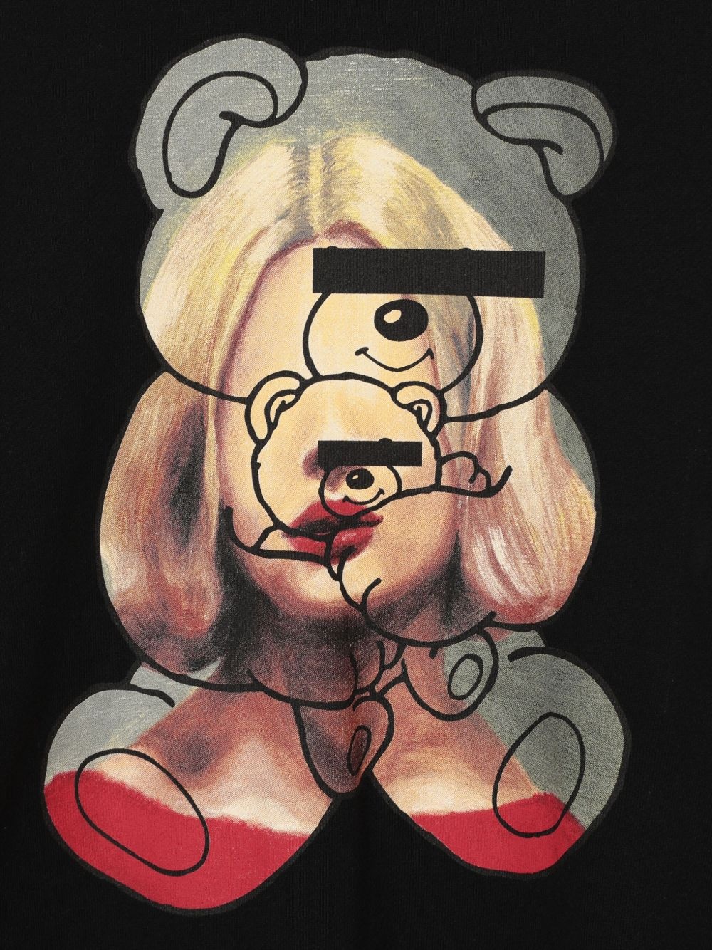 bear-print sweatshirt - 4