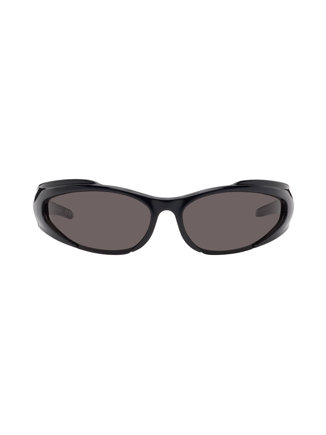 Black Reverse Xpander Rectangle Sunglasses - 1