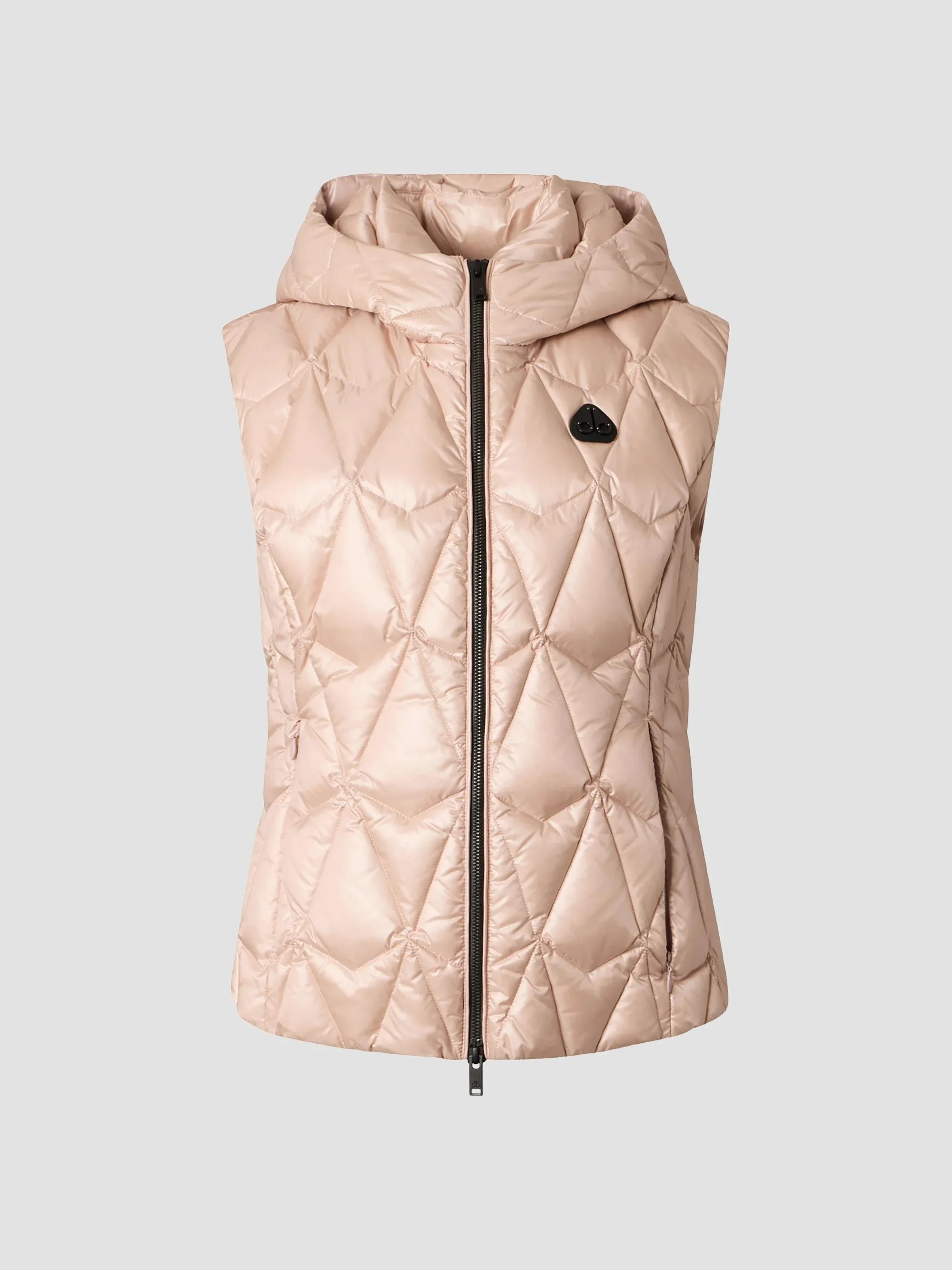 Women's Iceberg Down Puffer Vest - Rosewood - 1