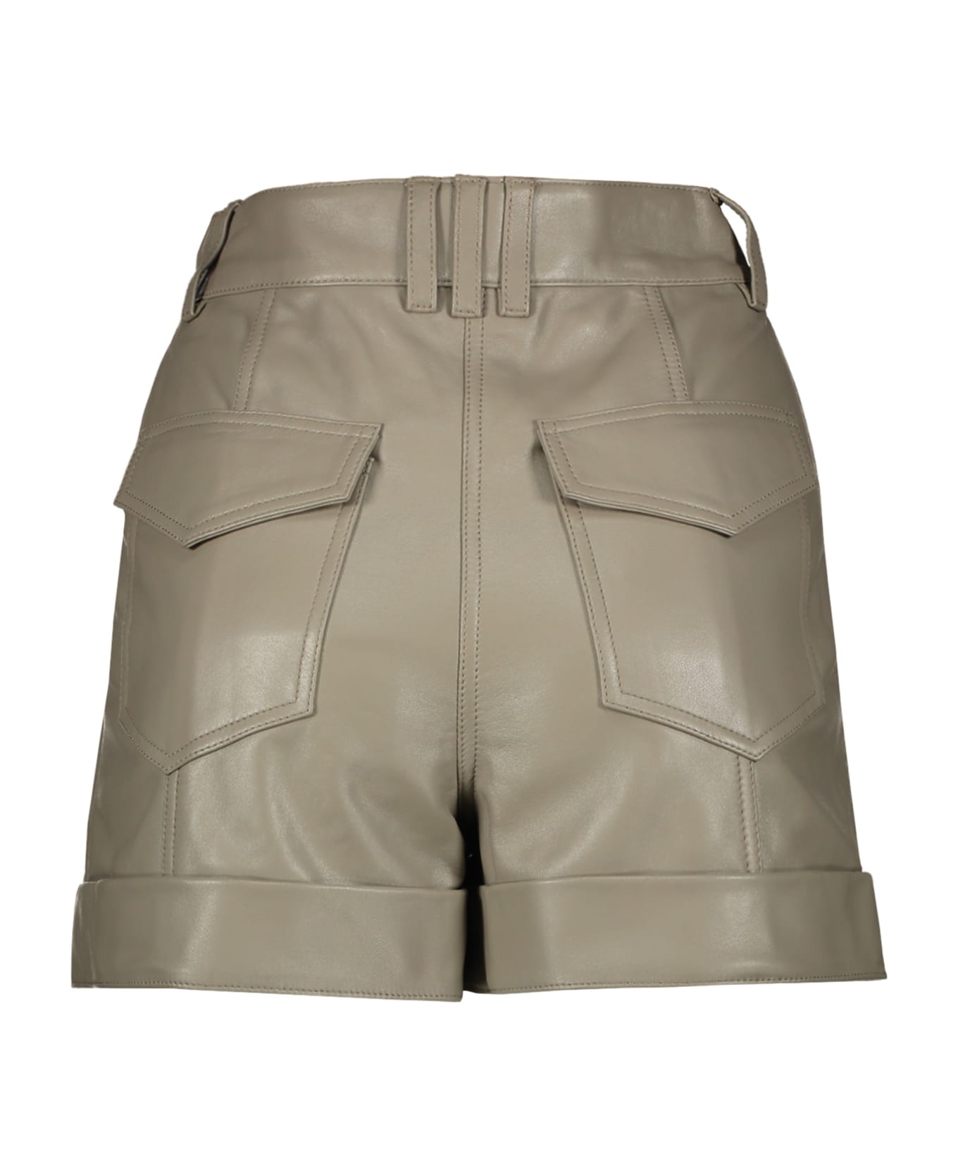 Leather Shorts - 2
