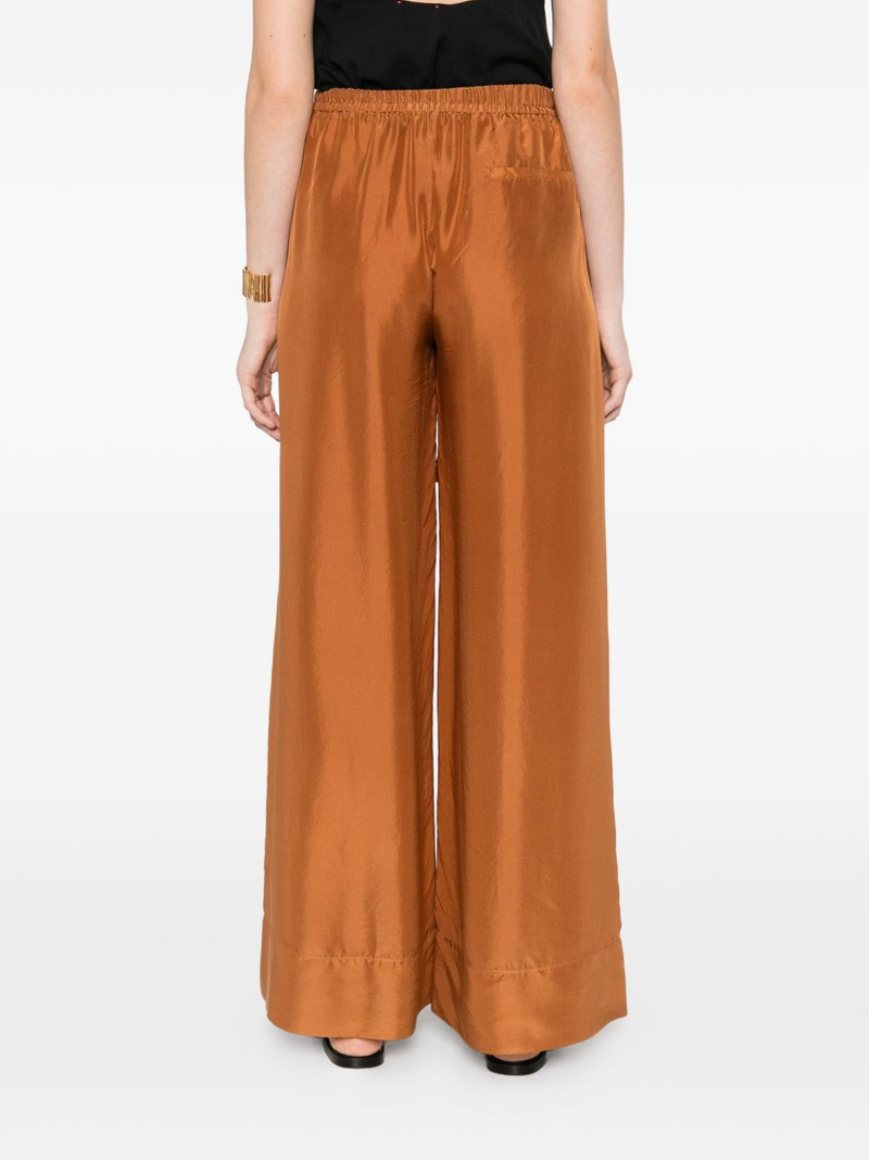 drawstring satin trousers 4