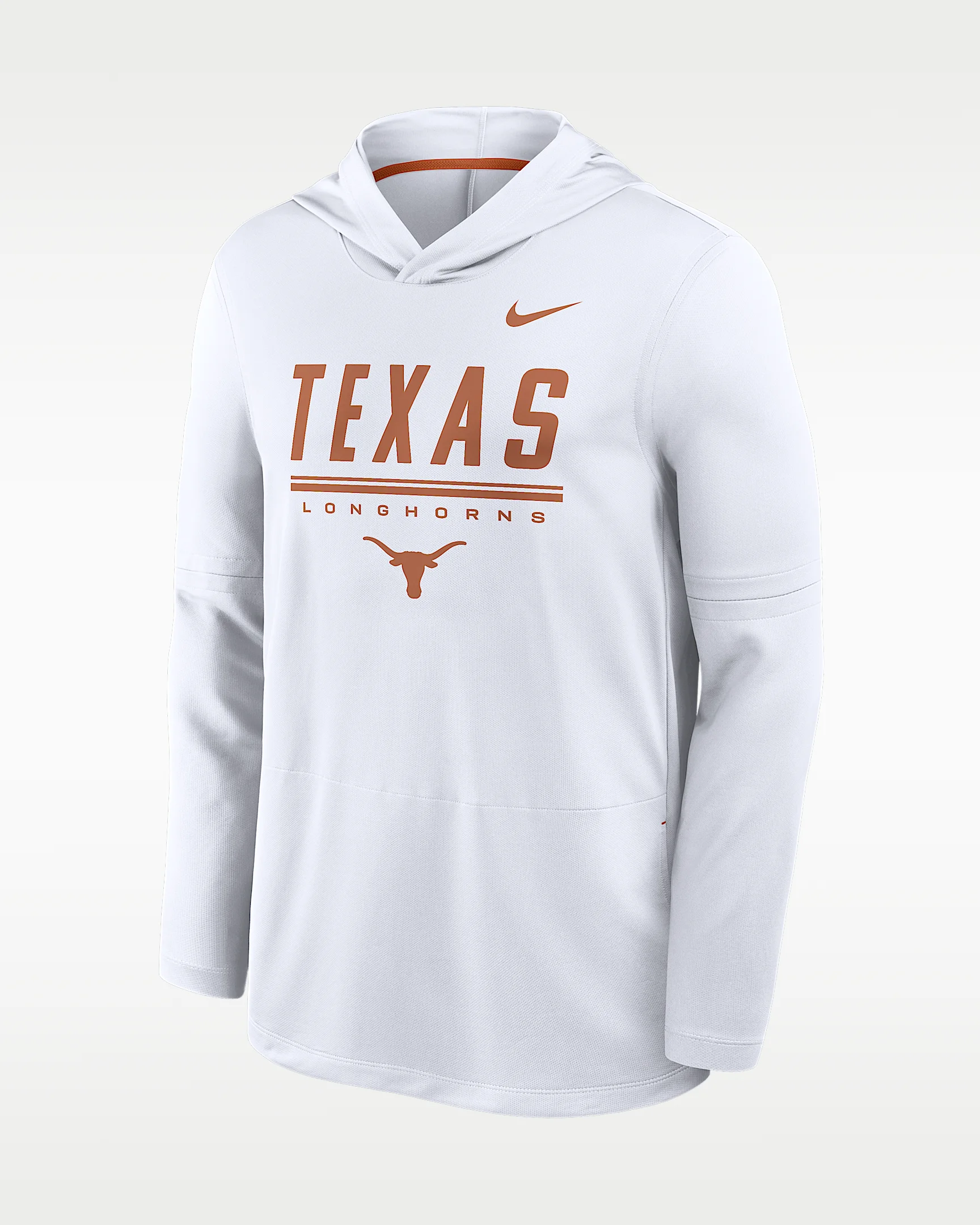 Texas Sideline Men's Nike Dri-FIT College Long-Sleeve Hooded Top - 1