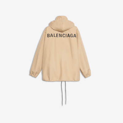 BALENCIAGA Logo Raincoat outlook