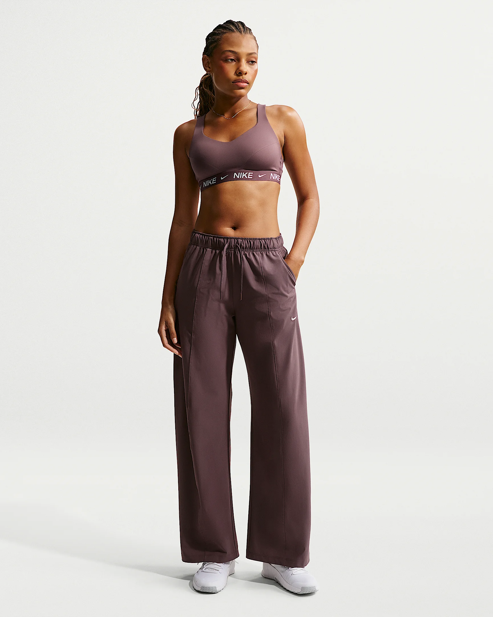 Nike One Women's Dri-FIT Woven Wide-Leg Pants - 1