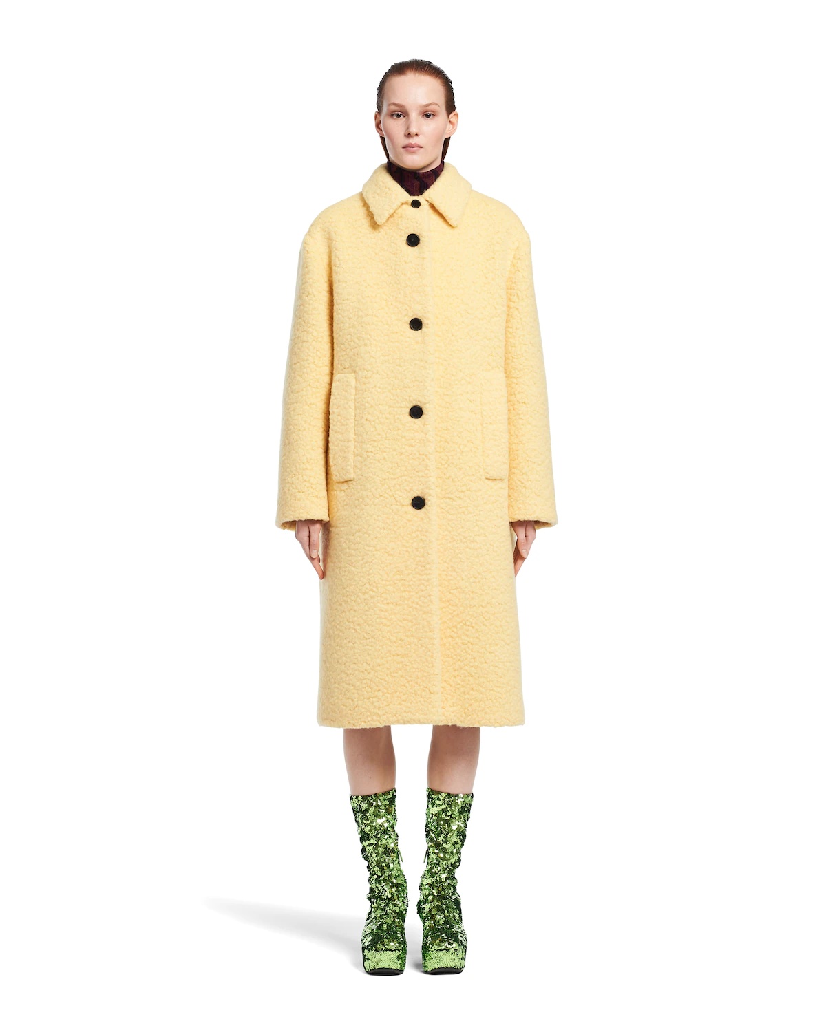 Bouclé coat - 2