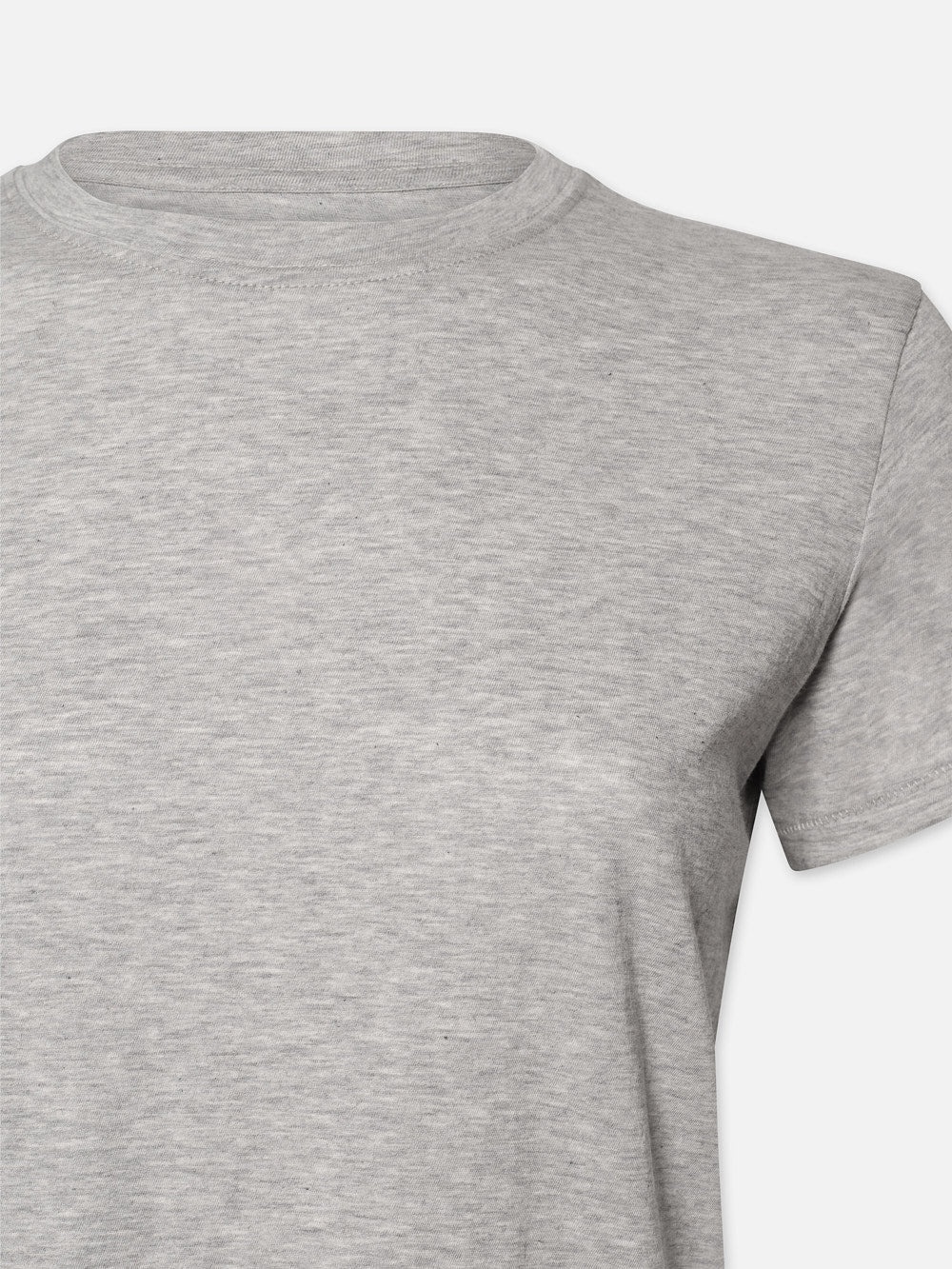 Baby Tee in Heather Grey - 2