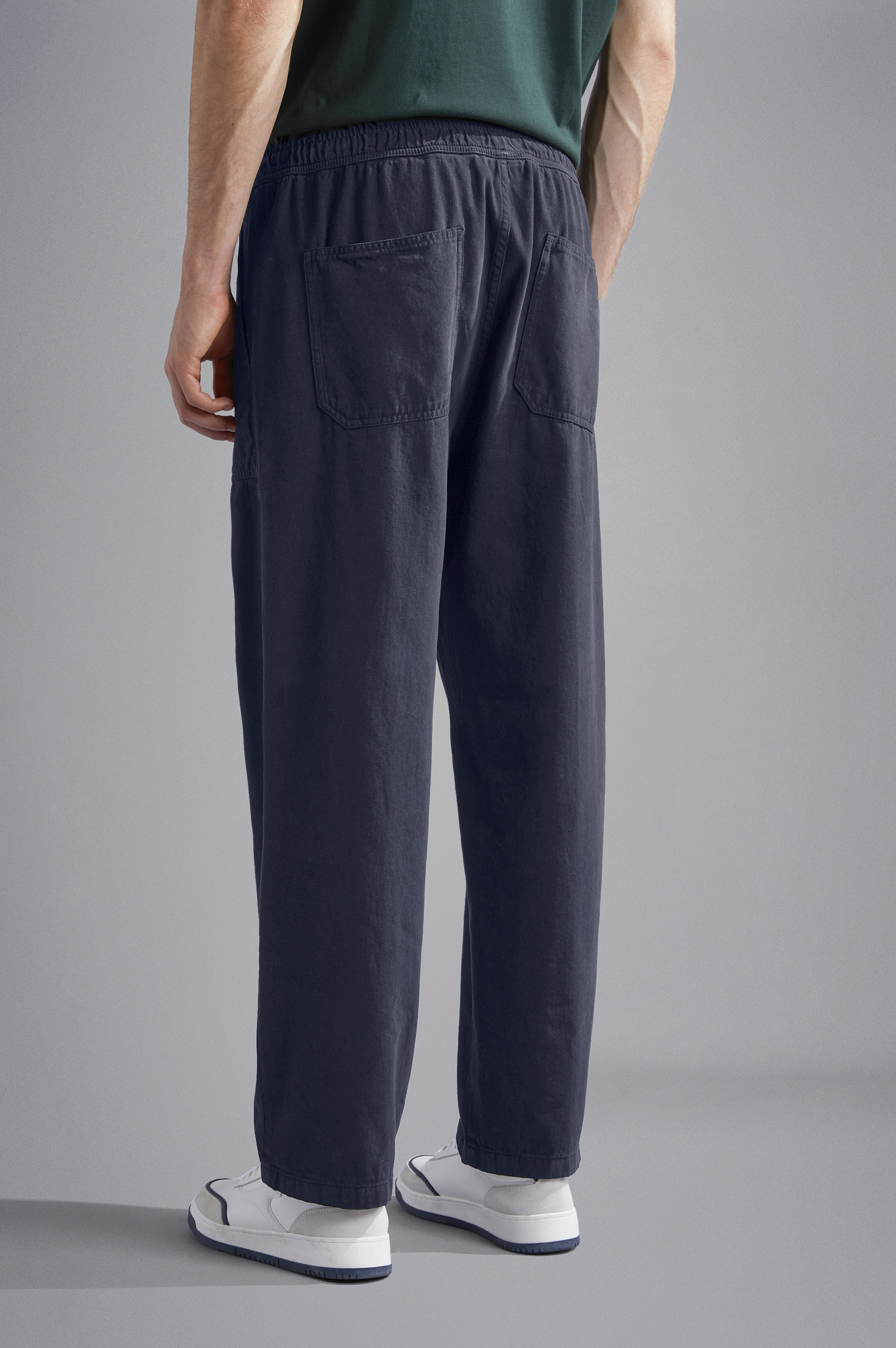 CASHMERE AND COTTON JOGGER - 3