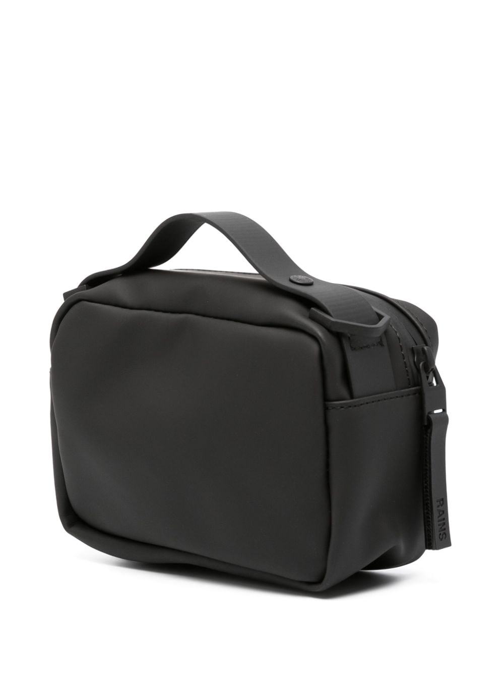 logo-debossed faux-leather shoulder bag - 3