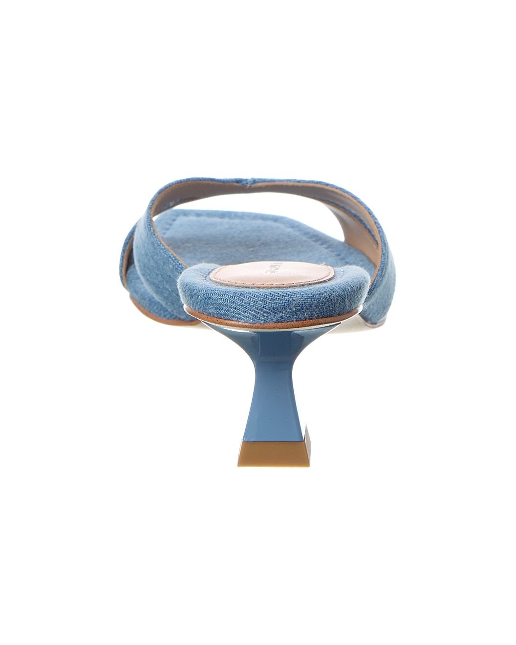 Stuart Weitzman Miami 50 Leather & Canvas Sandal - 3