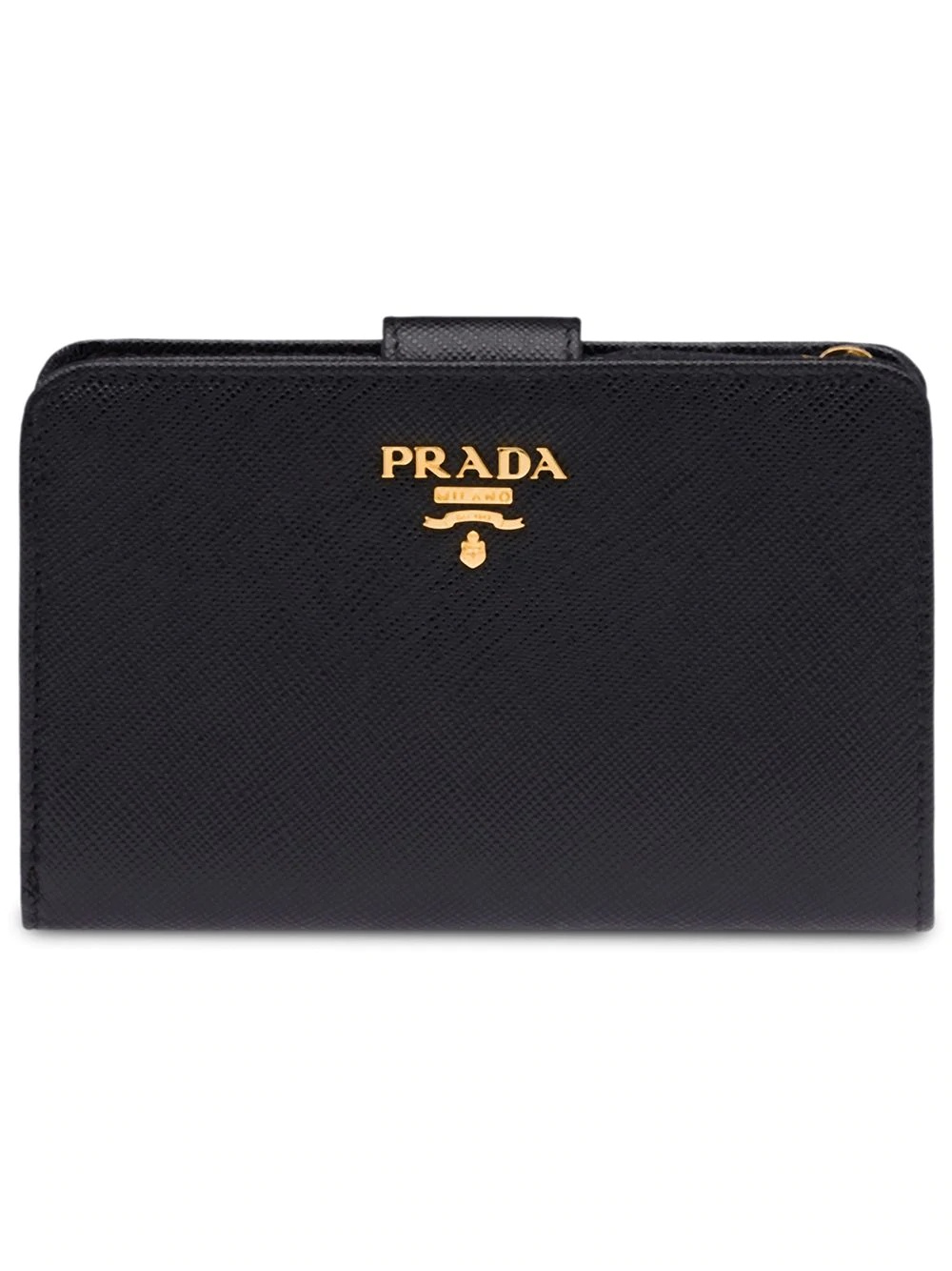 logo-plaque folding wallet - 1