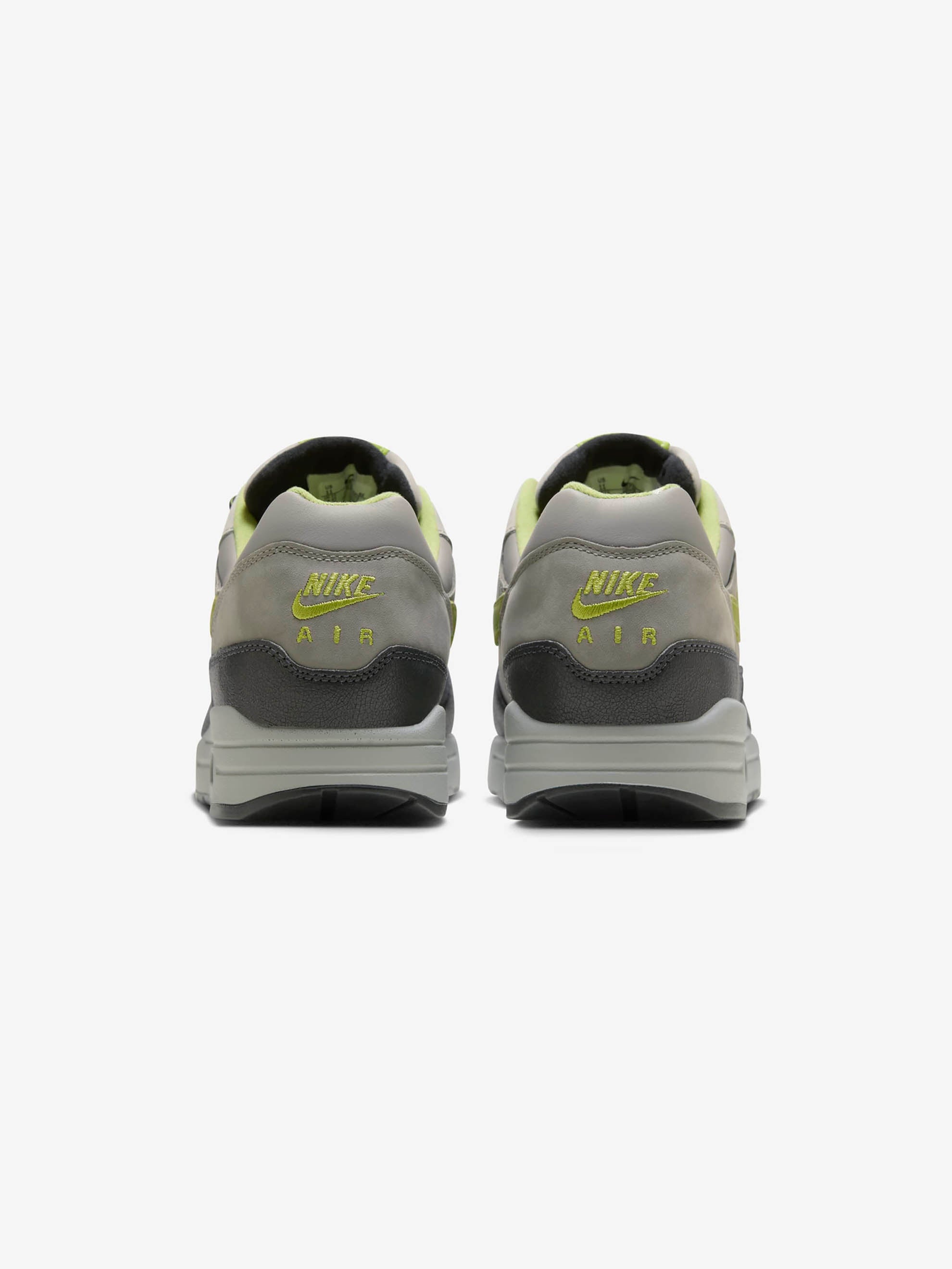 NIKE AIR MAX 1 SP (ANTHRACITE/PEAR-MEDIUM GREY-FLAT PEWTER) - 4