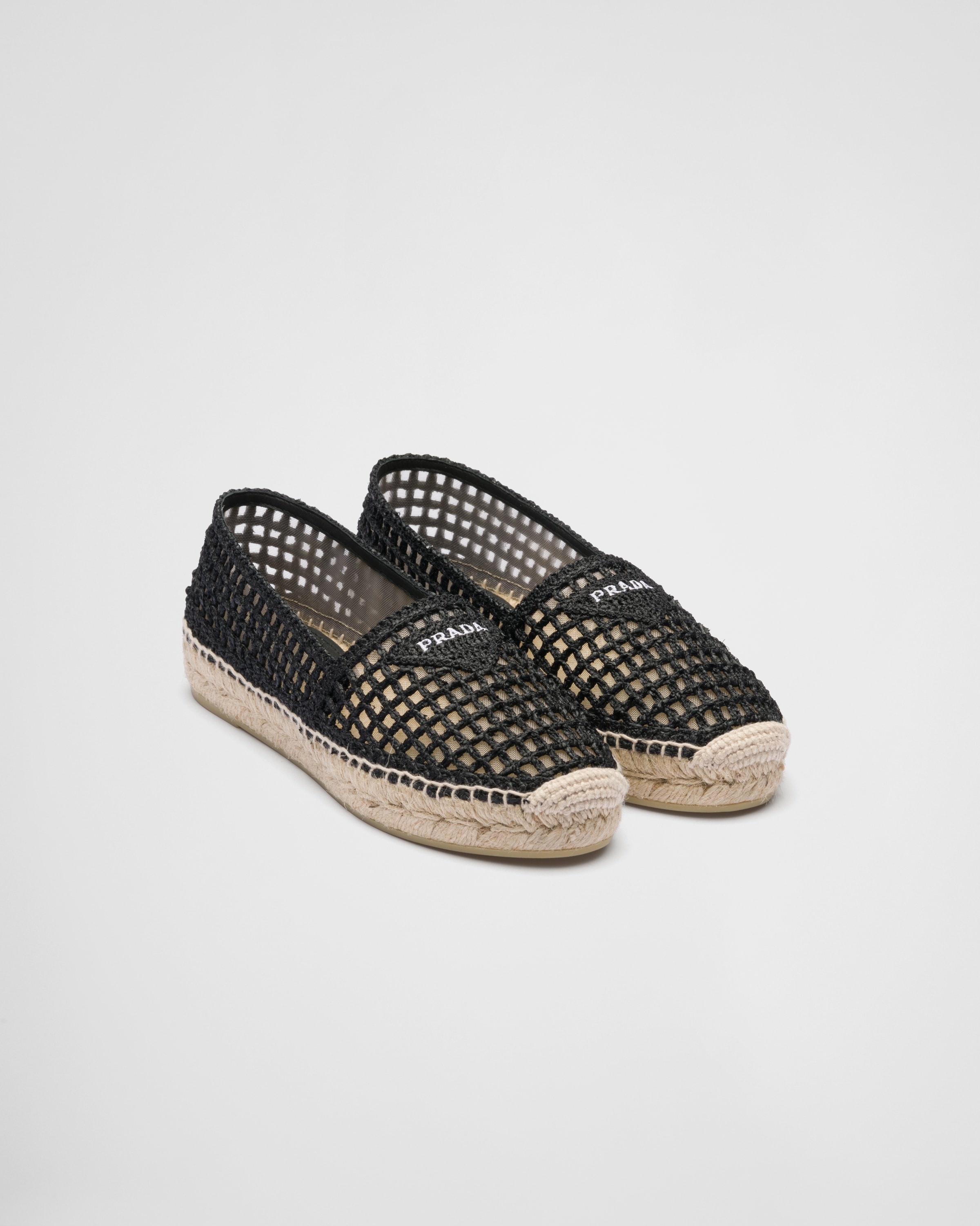 Prada Crochet espadrilles | REVERSIBLE